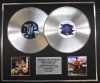 MARILLION/Double Platinum Disc Record Display Ltd Edition SCRIPT FOR A JESTERS TEAR & MISPLACED