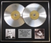 MADONNA/Double Platinum Disc Record Display Ltd Edition MADONNA & LIKE A VIRGIN
