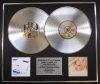 MADONNA/Double Platinum Disc Record Display Ltd Edition EROTIC & BEDTIME STORIES