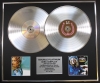 MADONNA/Double Platinum Disc Record Display Ltd Edition RAY OF LIGHT & MUSIC