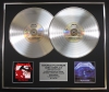 METALLICA/Double Platinum Disc Record Display Ltd Edition KILL EN ALL & RIDE THE LIGHTNING