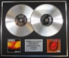 METALLICA/Double Platinum Disc Record Display Ltd Edition RELOAD & ST ANGER