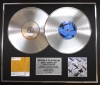 MUSE/Double Platinum Disc Record Display Ltd Edition ORIGIN OF SYMMETRY & ABSOLUTION