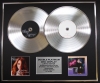 MILEY CYRUS/Double Platinum Disc Record Display Ltd Edition THE TIME OF OUR LIVES & BANGERZ