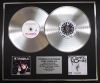MY CHEMICAL ROMANCE/Double Platinum Disc Record Display Ltd Edition THREE CHEERS & BLACK PARADE