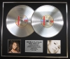 MARIAH CAREY/Double Platinum Disc Record Display Ltd Edition MARIAH CAREY & MUSIC BOX