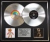 MARIAH CAREY/Double Platinum Disc Record Display Ltd Edition RAINBOW & THE EMANCIPATION OF MIMI