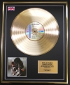 STEVIE RAY VAUGHAN/LTD. EDITION CD GOLD DISC/RECORD/IN STEP