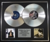 NELLY/Double Platinum Disc Record Display Ltd Edition COUNTRY GRAMMER & NELLYVILLE