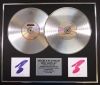 NEW ORDER/Double Platinum Disc Record Display Ltd Edition THE BEST OF & THE REST OF