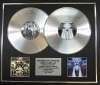 OZZY OSBOURNE/Double Platinum Disc Record Display Ltd Edition NO REST FOR THE WICKED & DOWN TO EARTH