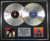 THE POLICE/Double Platinum Disc Record Display Ltd Edition OUTLANDOS D'AMOUR & ZENYATTA MONDATTA