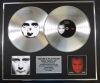 PHIL COLLINS/Double Platinum Disc Record Display Ltd Edition FACE VALUE & NO JACKET REQUIRED