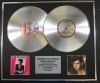 PAUL YOUNG/Double Platinum Disc Record Display Ltd Edition NO PARLEZ & SECRET OF ASSOCIATION