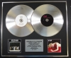 PULP/Double Platinum Disc Record Display Ltd Edition DIFFERENT CLASS & THIS IS HARDCORE