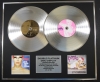 PINK/Double Platinum Disc Record Display Ltd Edition CANT TAKE ME HOME & MISSUNDAZTOOD