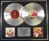 PINK/Double Platinum Disc Record Display Ltd Edition IM NOT DEAD & FUNHOUSE