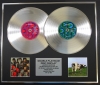 PINK FLOYD/Double Platinum Disc Record Display Ltd Edition PIPER AT THE GATES OF DAWN & ATOM HEART