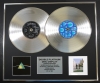 PINK FLOYD/Double Platinum Disc Record Display Ltd Edition DARKSIDE OF THE MOON & WISH U WERE HERE