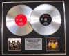 QUEEN/Double Platinum Disc Record Display Ltd Edition THE WORKS & A KIND OF MAGIC
