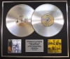 REM/Double Platinum Disc Record Display Ltd Edition DOCUMENT & GREEN