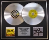 REM/Double Platinum Disc Record Display Ltd Edition OUT OF TIME & AUTOMATIC FOR THE PEOPLE