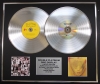 THE ROLLING STONES/Double Platinum Disc Record Display Ltd Edition EXILE ON MAIN ST & GOATS HEAD SOU