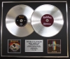 RAINBOW/Double Platinum Disc Record Display Ltd Edition RISING & POT OF GOLD
