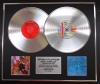 SANTANA/Double Platinum Disc Record Display Ltd Edition ABRAXAS & BORBOLETTA