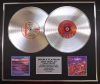SANTANA/Double Platinum Disc Record Display Ltd Edition MOONFLOWER & SUPERNATURAL