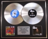 SNOOP DOG/Double Platinum Disc Record Display Ltd Edition DOGGYSTYLE & THE DOGGFATHER