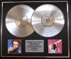 SIMPLY RED/Double Platinum Disc Record Display Ltd Edition MEN AND WOMEN & A NEW FLAME