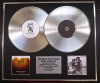 SNOW PATROL/Double Platinum Disc Record Display Ltd Edition FINAL STRAW & EYES OPEN