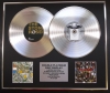 THE STONE ROSES/Double Platinum Disc Record Display Ltd Edition STONE ROSES & SECOND COMING