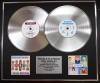 STEPS/Double Platinum Disc Record Display Ltd Edition STEP ONE & STEPTACULAR