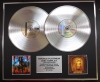 STEVE VAI/Double Platinum Disc Record Display Ltd Edition PASSION AND WARFARE & SEX + RELIGION
