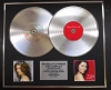 SHANIA TWAIN/Double Platinum Disc Record Display Ltd Edition COME ON OVER & UP