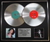 SELENA GOMEZ/Double Platinum Disc Record Display Ltd Edition A YEAR WITHOUT RAIN & STARS DANCE