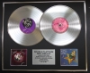 SMASHING PUMPKINS/Double Platinum Disc Record Display Ltd Edition GISH & MELLON COLLIE