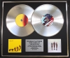 TAKE THAT/Double Platinum Disc Record Display Ltd Edition PROGRESS & III