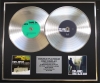 TOM JONES/Double Platinum Disc Record Display Ltd Edition PRAISE & BLAME & SPIRIT IN THE ROOM