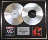 TOM JONES/Double Platinum Disc Record Display Ltd Edition RELOAD & 24 HOURS