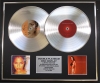 TONI BRAXTON/Double Platinum Disc Record Display Ltd Edition SECRETS & THE HEAT