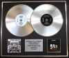 THIN LIZZY/Double Platinum Disc Record Display Ltd Edition JAILBREAK & BAD REPUTATION