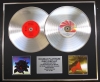 THIN LIZZY/Double Platinum Disc Record Display Ltd Edition BLACK ROSE & RENEGADE