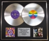 U2/Double Platinum Disc Record Display Ltd Edition ZOOROPA & POP