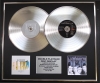 ULTRAVOX/Double Platinum Disc Record Display Ltd Edition QUARTET & THE BEST OF