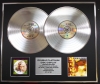 VAN MORRISON/Double Platinum Disc Record Display Ltd Edition ASTRAL WEEKS & MOONDANCE