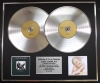 VAN HALEN/Double Platinum Disc Record Display Ltd Edition WOMEN AND CHILDREN FIRST & 1984