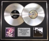 WHITESNAKE/Double Platinum Disc Record Display Ltd Edition LOVEHUNTER & READY AN' WILLING